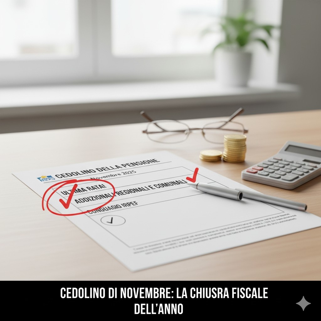 Il Cedolino di Novembre: Il Mese della "Chiusura Fiscale"