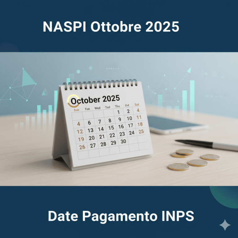 NASpI Ottobre 2025: Date di Pagamento INPS, Calendario e Novità sui Requisiti