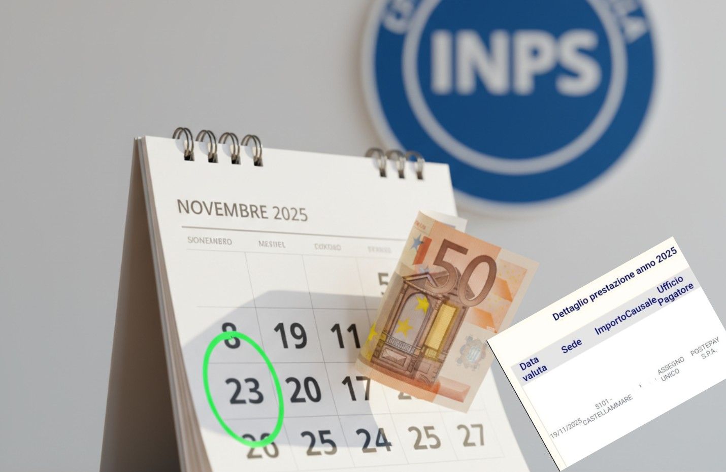 Assegno Unico Novembre 2025: Ufficiali le Date di Pagamento INPS: Tutti gli Importi in Arrivo 