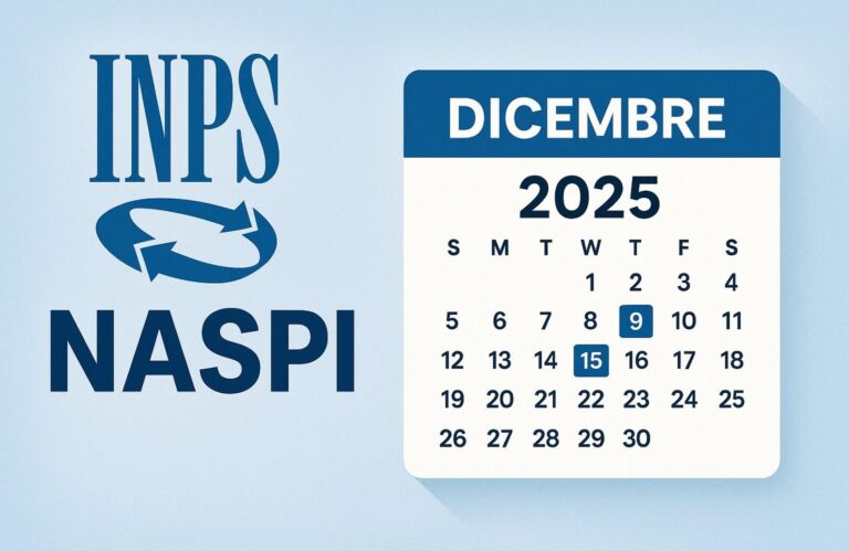 NASpI di Dicembre 2025: Calendario Completo e Date dell'Anticipo. Tutte le Novità INPS su Importi